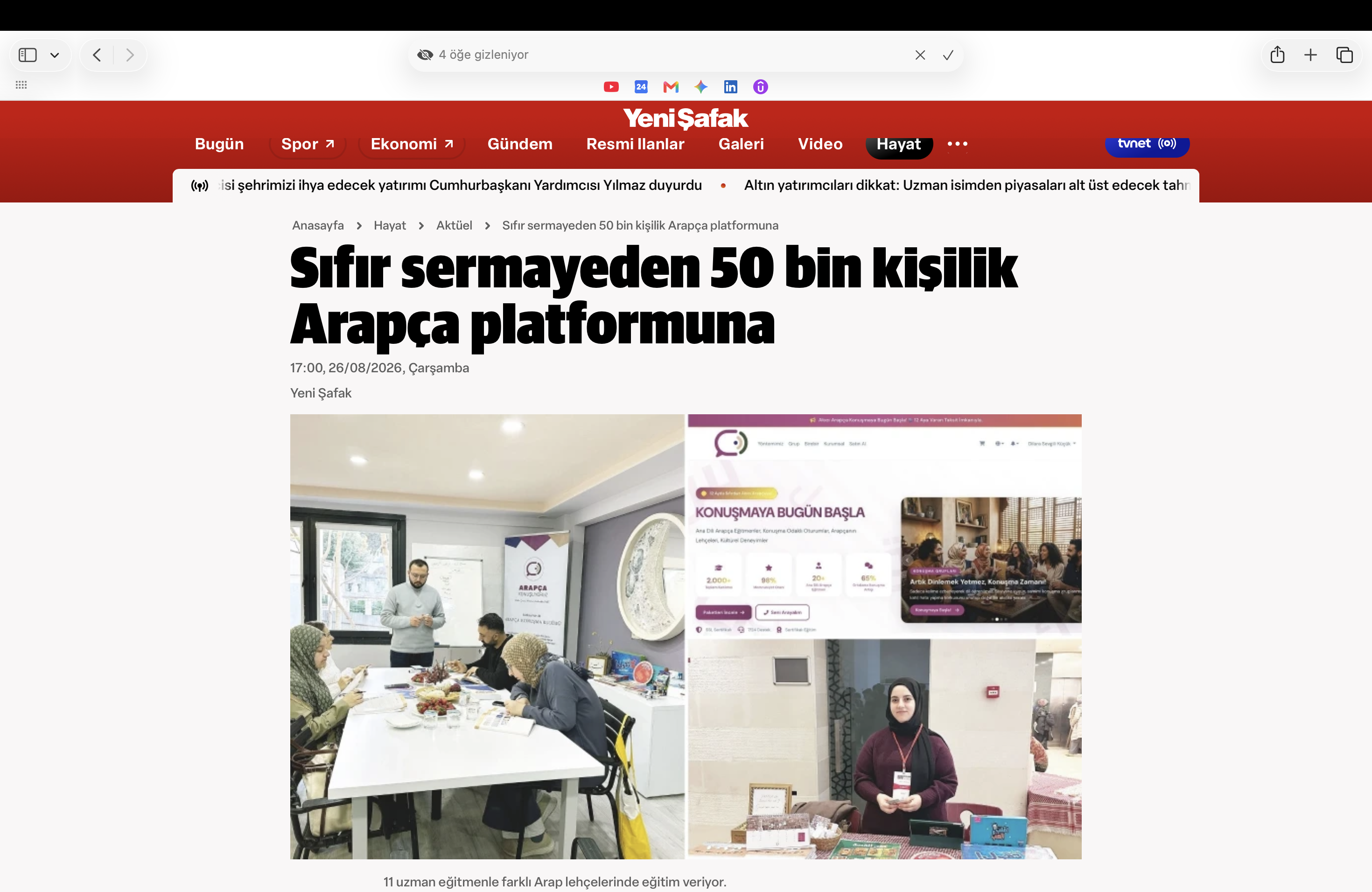 Basında Biz: Yeni Şafak'ın Objektifinden Hikayemiz