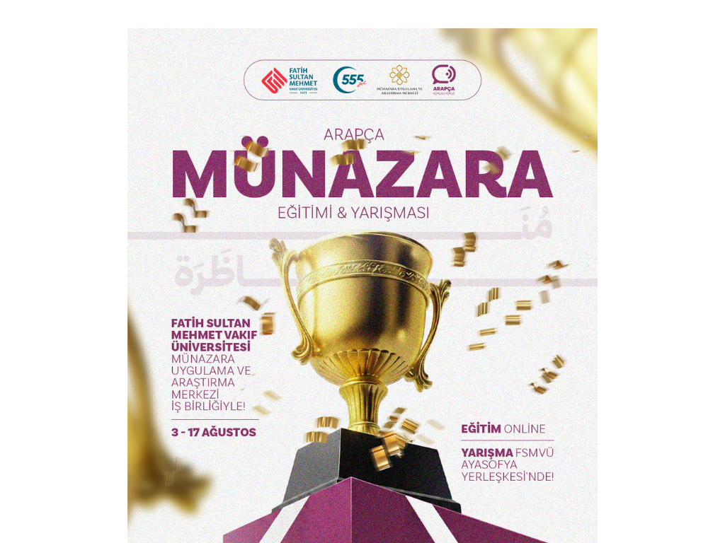 Arapça Münazara Eğitimi & Turnuvası Başlıyor
